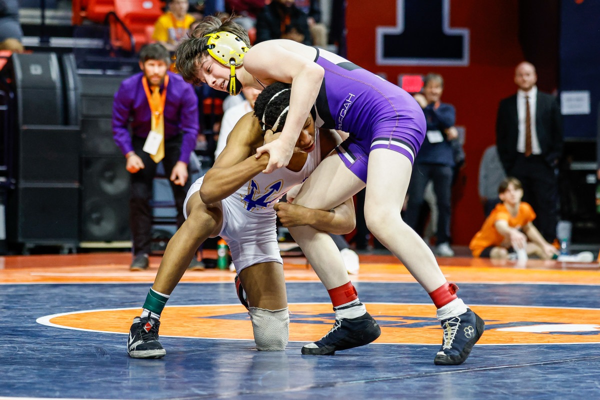Illinois wrestling championships February 17 2024 Nate Latsch 25968